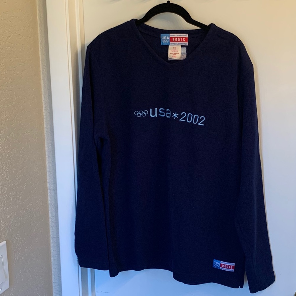 Roots 2002 Winter Olympics Fleece Pullover